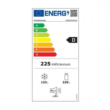 LG GBB569NSAGB Ψυγειοκαταψύκτης Total NoFrost Υ185xΠ70.5xΒ74εκ. Inox